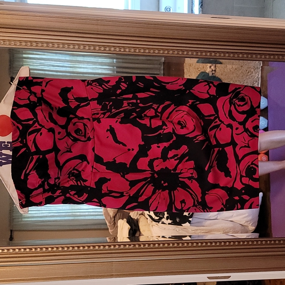 Express strapless dress